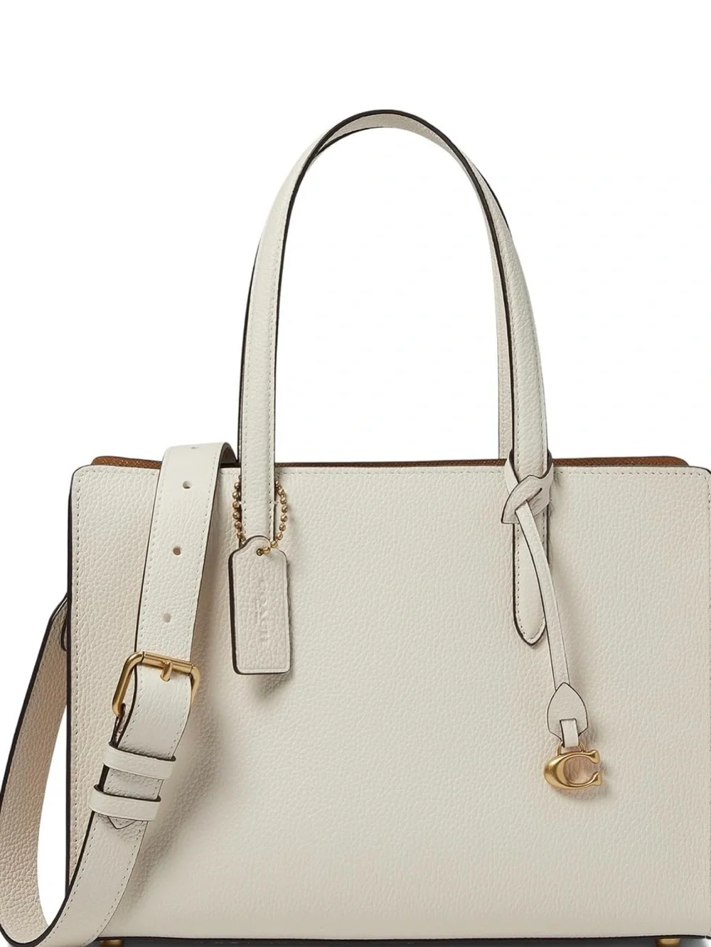 Coach Pebble Leather Carter Carryall 28